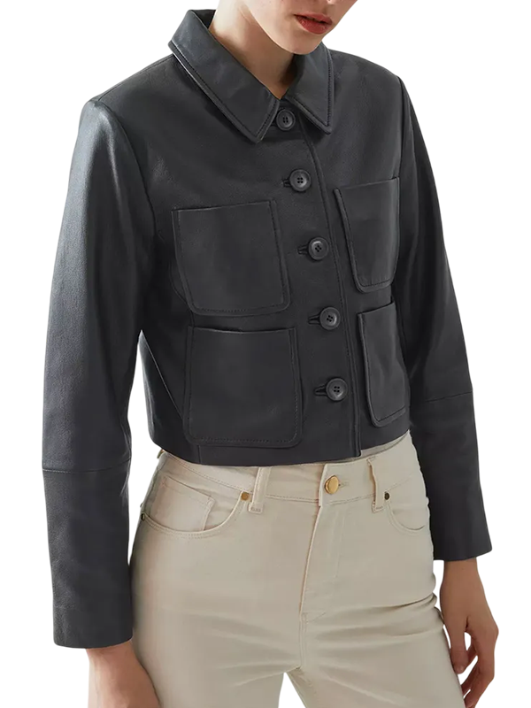 Addams-Wednesday-2022-Black-Leather-Jacket Addams Wednesday 2022 Black Leather Jacket