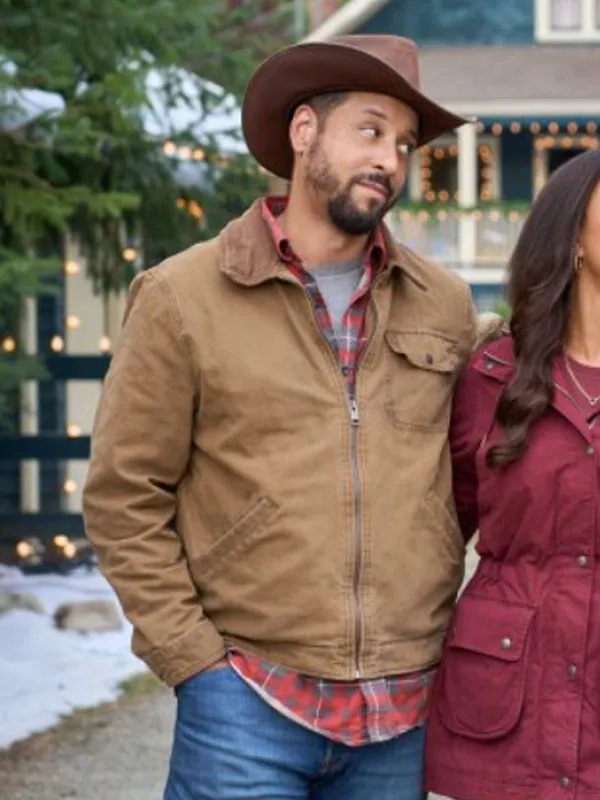 Antonio-Cayonne-Christmas-Under-the-Lights-2024-Brown-Jacket Antonio Cayonne Christmas Under the Lights 2024 Brown Jacket