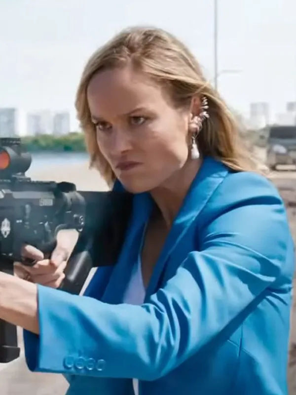 Brie-Larson-Fast-X-2023-Blue-Blazer Brie Larson Fast X 2023 Blue Blazer