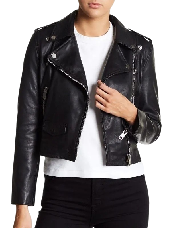 Brie-Larson-Fast-X-Black-Leather-Jacket Brie Larson Fast X Black Leather Jacket
