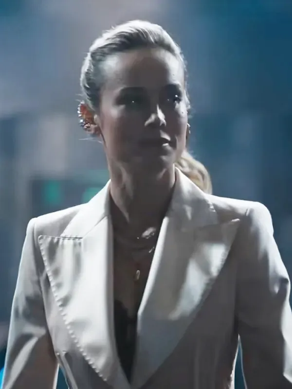 Brie-Larson-Fast-X-White-Blazer Brie Larson Fast X White Blazer
