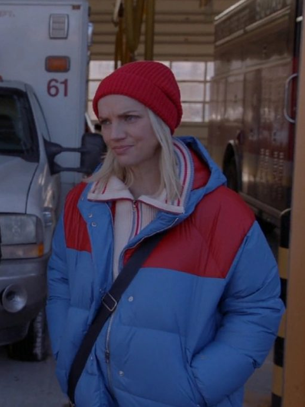 Chicago-Fire-S10-Sylvie-Brett-Puffer-Jacket Chicago Fire S10 Sylvie Brett Puffer Jacket