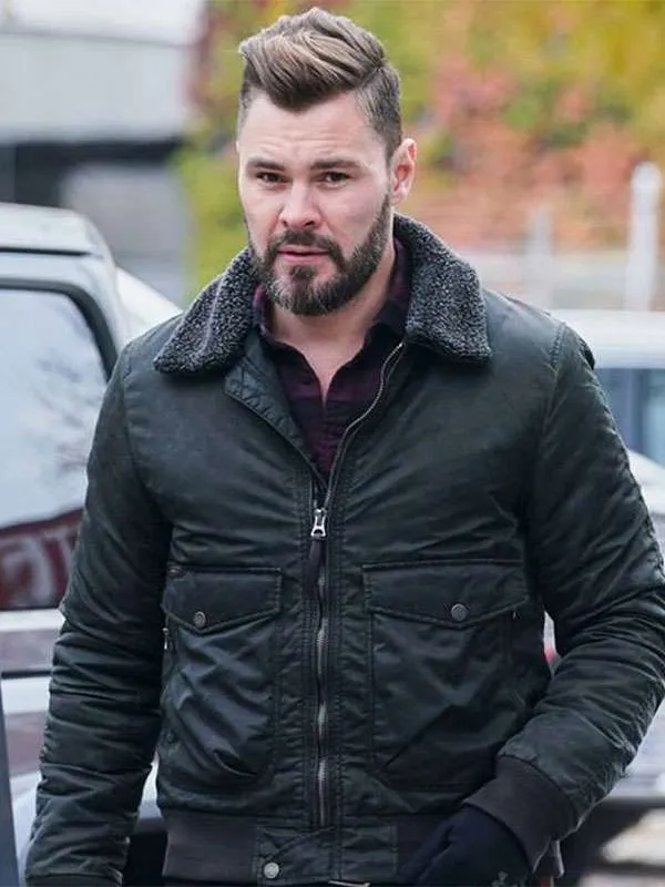 Chicago-P.D.-Adam-Ruzek-Black-Shearling-Jacket Chicago P.D. Adam Ruzek Black Shearling Jacket
