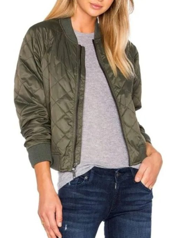 Chicago-PD-S08-Hailey-Upton-Quilted-Jacket Chicago PD S08 Hailey Upton Quilted Jacket