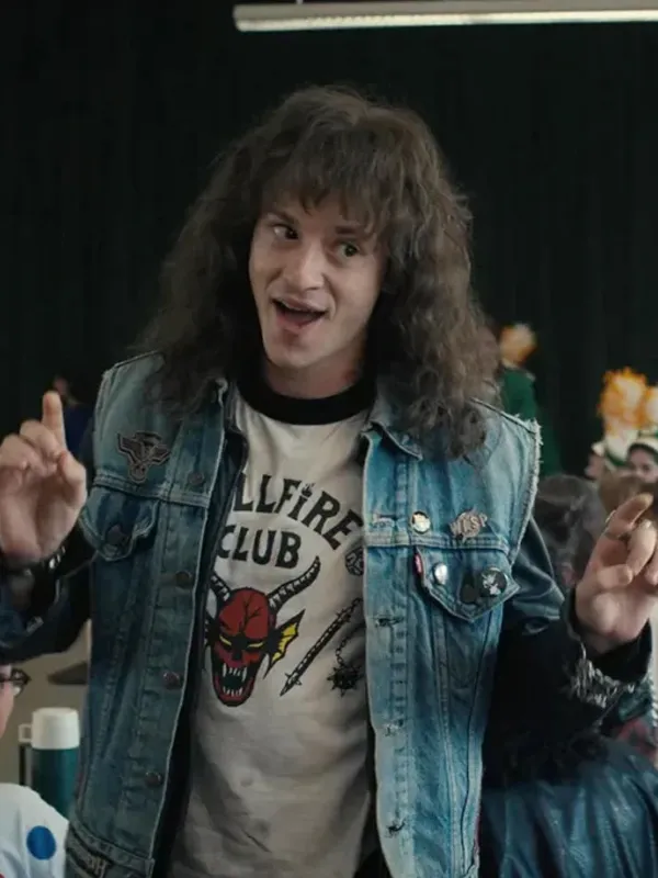 Eddie Munson Stranger Things Vest
