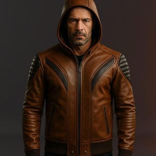 Handmade Leather Bomber Jacket Quilted Cyberpunk Varsity Design All Seasons Classic Versatile Fit for Cyberpunk Lovers Menswear Coats