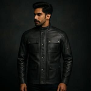 handmade-black-leather-military-jacket-bomber-style-outerwear-for-men-classic-design-durable-construction-menswear-all-seasons-coats-stylish-tops-long-sleeve