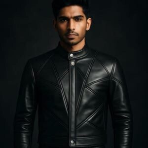 handmade-black-leather-cyberpunk-biker-jacket-for-men