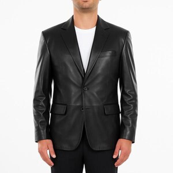 Handmade Leather Blazer & Bomber Coat for Men